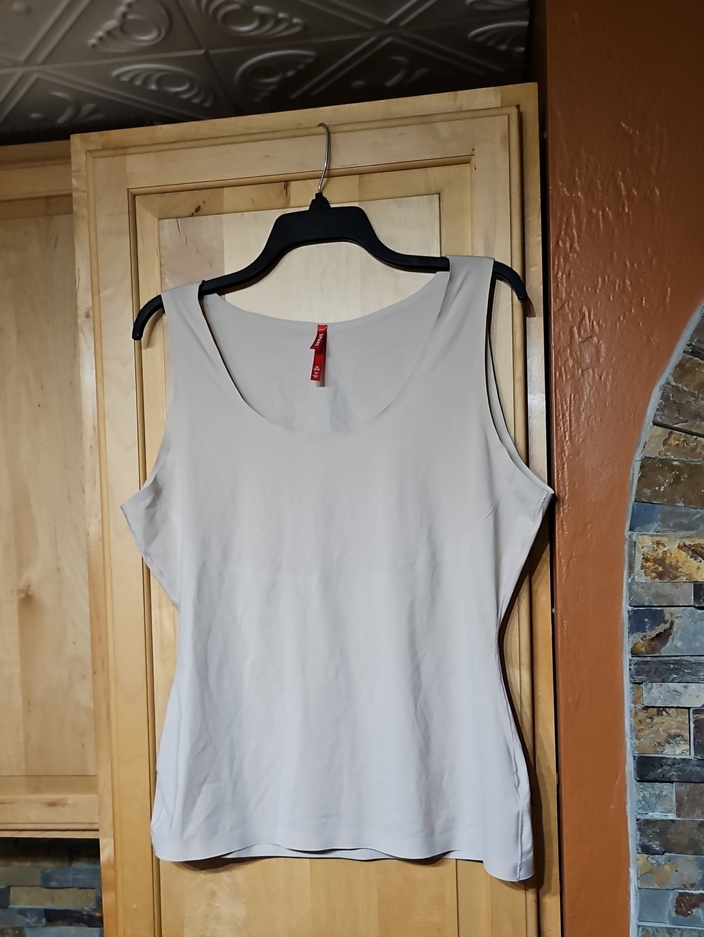 Spanx Trust Your Thinstincts Shaping Tank Top Cami Shapewear Cream
